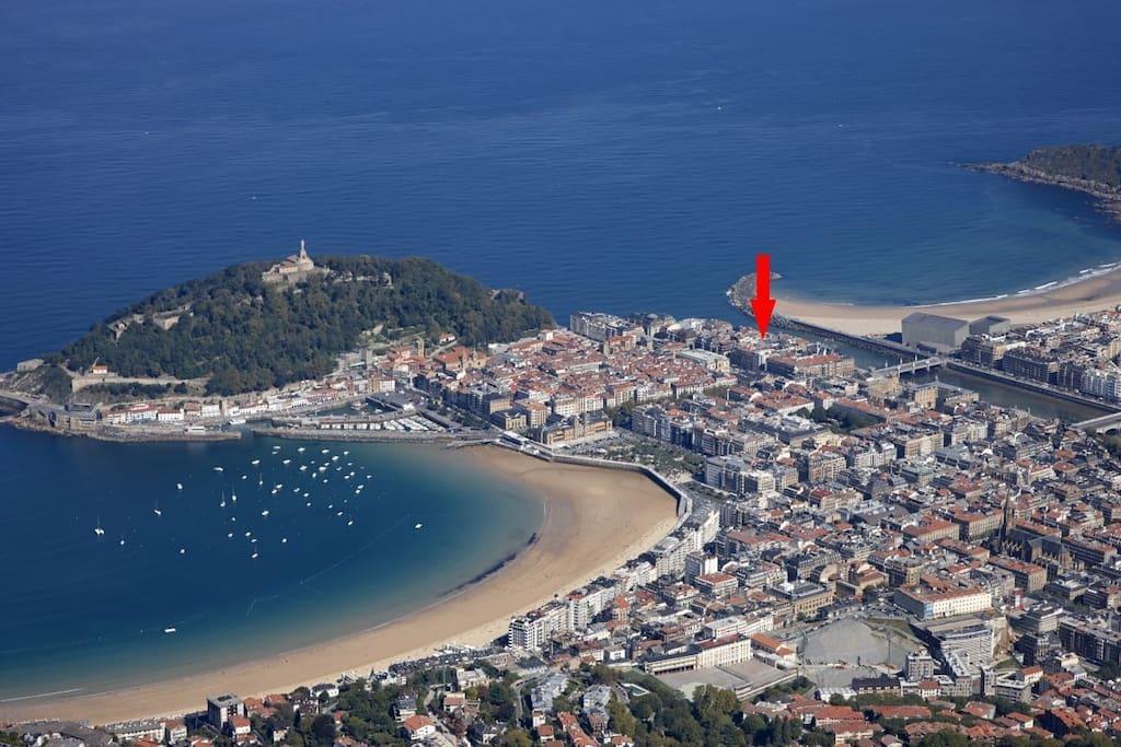 Apartamento Urumea San Sebastián Esterno foto
